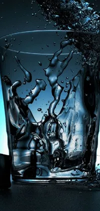 Water Liquid Drinkware Live Wallpaper