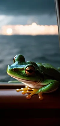 Water Liquid Frog Live Wallpaper