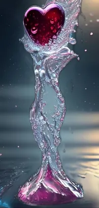 Water Liquid Light Live Wallpaper