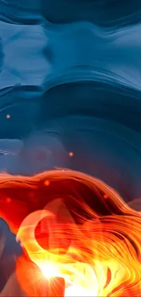 Transform your phone screen with this stunning live wallpaper featuring a digital art image of a canyon