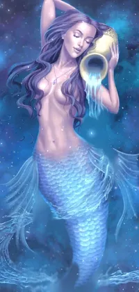 Water Liquid Mythical Creature Live Wallpaper