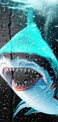 Water Liquid Requiem Shark Live Wallpaper