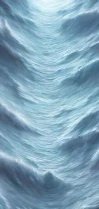 Add a dynamic touch to your phone with this 4K vertical live wallpaper! Offering a hyper-realistic painting of a stormy sea, you'll be mesmerized by the waves crashing against rocks and the storm clouds looming in the background