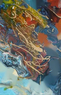 Water Liquid Textile Live Wallpaper