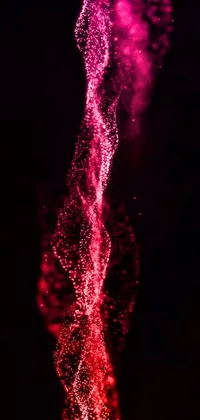 Water Magenta Fireworks Live Wallpaper