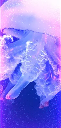 This Live Wallpaper features a stunning digital art piece inspired by Tumblr's aesthetic and fractal patterns