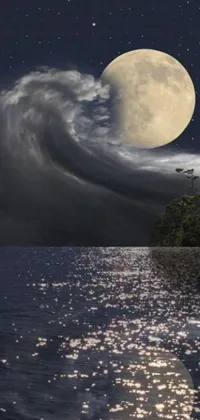 Water Moon Atmosphere Live Wallpaper