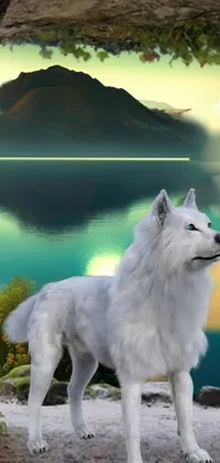Water Nature Dog Live Wallpaper
