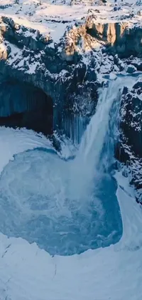 Water Nature Snow Live Wallpaper
