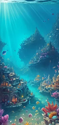 Water Nature Underwater Live Wallpaper