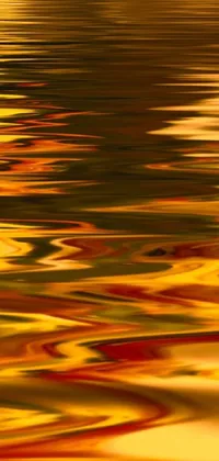 Water Orange Brown Live Wallpaper