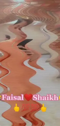 Water Orange Landscape Live Wallpaper