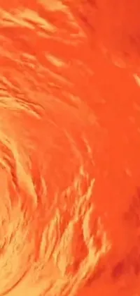 Water Orange Landscape Live Wallpaper