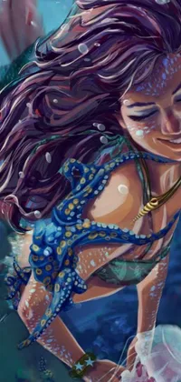 Water Painting Racy Live Wallpaper