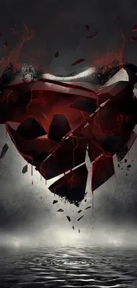 Dark Gothic Broken Heart Live Wallpaper - free download