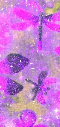 Water Pink Purple Live Wallpaper