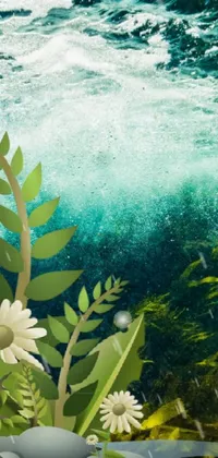 Water Plant Azure Live Wallpaper