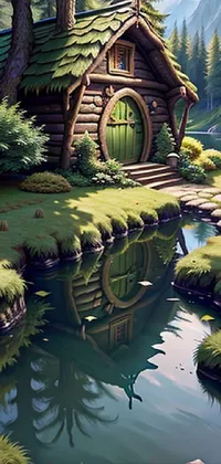 Water Plant Building Live Wallpaper