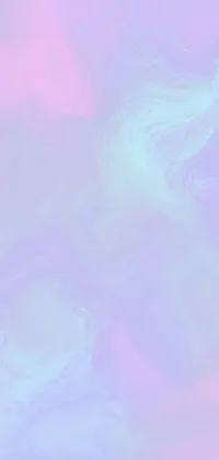 This live phone wallpaper features a hypnotic pink and blue background, inspired by digital art and Tumblr