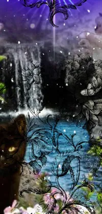 Water Plant Painting Live Wallpaper