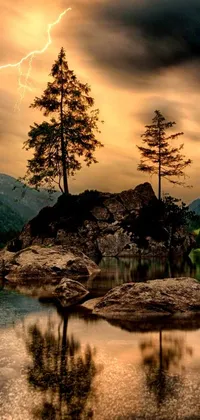 This live wallpaper features a peaceful and breathtaking natural setting, perfect for nature enthusiasts