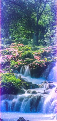 Free Photo  Beautiful view of a stream flowing through the green forest