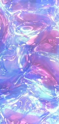 Water Purple Art Live Wallpaper