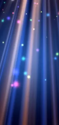 Looking for a mesmerizing and unique live wallpaper for your smartphone? Check out this stunning design - a bright light shines on a black background, creating a holographic, ethereal effect that will leave you in awe