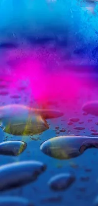 Water Purple Colorfulness Live Wallpaper