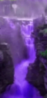 Water Purple Natural Landscape Live Wallpaper
