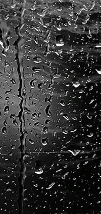 Water Rain Grey Live Wallpaper