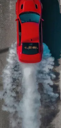 Water Red Vehicle Live Wallpaper