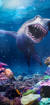 Water Requiem Shark Lamnidae Live Wallpaper