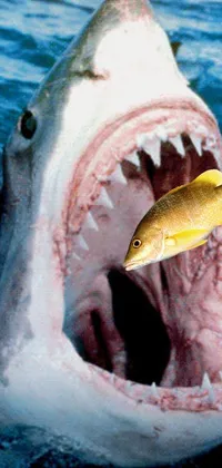 Water Requiem Shark Mouth Live Wallpaper