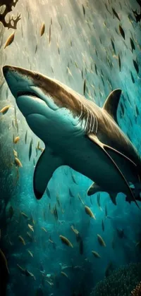 Water Requiem Shark Shark Live Wallpaper