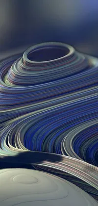 This phone live wallpaper is a stunning generative art piece featuring a mesmerizing flowing pattern of book pages
