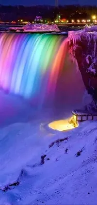 Water Resources Snow Light Live Wallpaper