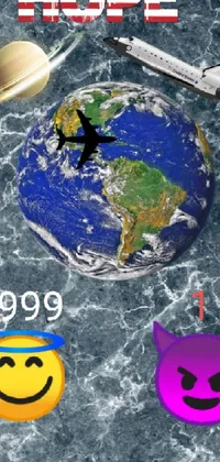Water Screenshot Globe Live Wallpaper