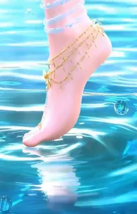 Water Shoe Arm Live Wallpaper