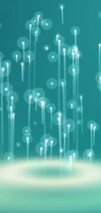 This stunning live wallpaper features an array of colorful bubbles floating gracefully on your phone screen