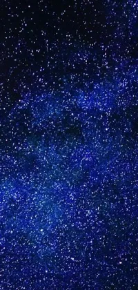 This live wallpaper features a stunning night sky filled with sparkling stars in a pointillism-inspired design