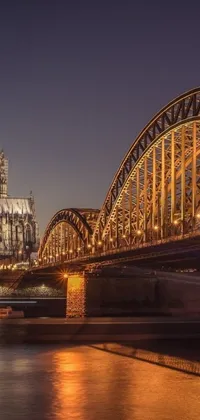 Experience the beauty of German architecture with this stunning live wallpaper for your phone