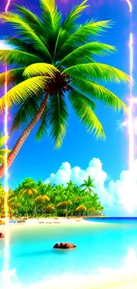 tropical beach Live Wallpaper