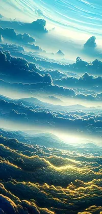Water Sky Cloud Live Wallpaper