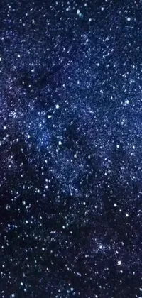 Transform your phone into a serene galaxy with a stunning live wallpaper featuring a navy blue fabric texture background