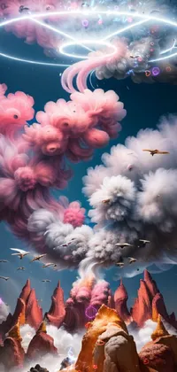 red smoke cloud tumblr