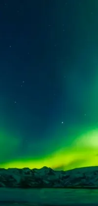 Enjoy the breathtaking beauty of nature with this stunning live wallpaper for your phone