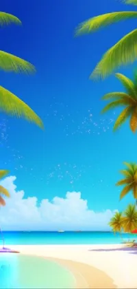 Water Sky Plant Live Wallpaper