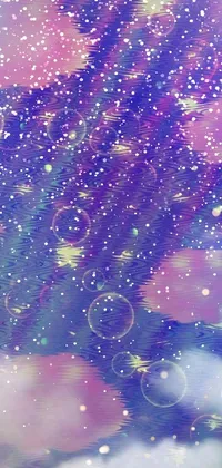 Water Sky Purple Live Wallpaper