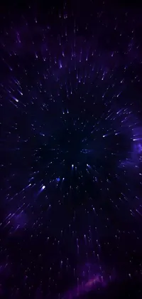 This live wallpaper transforms your phone screen into a captivating space scene